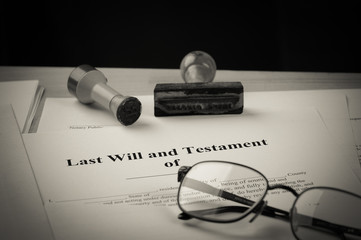 Last will and testament