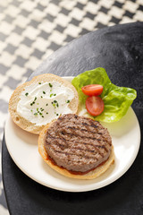 fresh Hamburger vertical