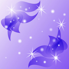 Abstract floral purple background