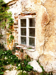 Fototapeta na wymiar Old house and window (6)