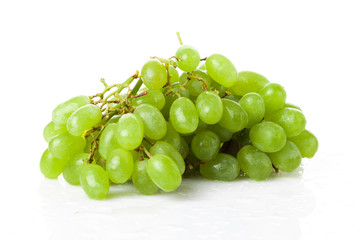 grapes isolated on white background