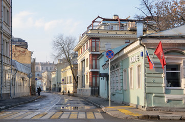 Naklejka premium Москва, 3-й Кадашевский переулок