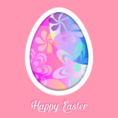 Easter greeting card