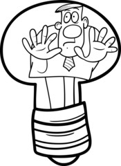 slave to the idea cartoon