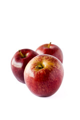 Fototapeta na wymiar Delicious red apples