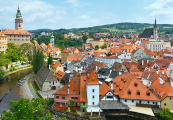 Fototapeta na wymiar Cesky Krumlov (Czech Republic)