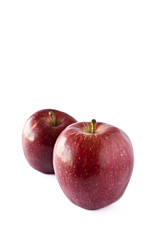 Delicious red apples