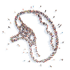 people in the form of internal organs,  spleen.