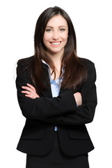 Beautiful businesswoman portrait