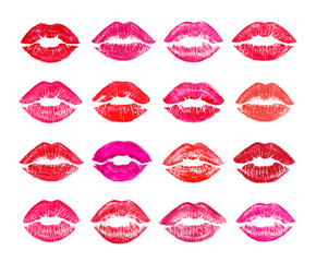 Beautiful red lips