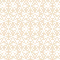 Geometric white pattern with circles