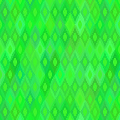 Green Geometric Background, Seamless Pattern