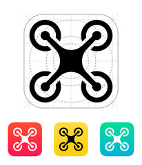 Quadcopter icon.