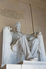 Abraham Lincoln Memorial building Washington DC