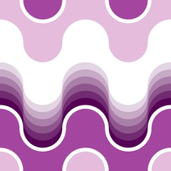 Seamless water wave pattern