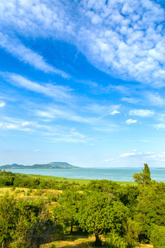 Landscape at Lake Balaton, Hungary