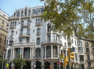 Fototapeta na wymiar Barcelona, Spainb
