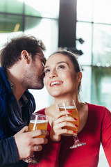 Couple In Tavern