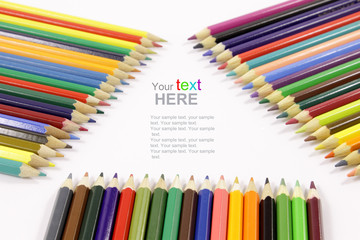 Color Pencils background