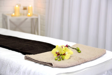 Place for relaxation in modern wellness center