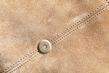 Leather texture with metal detail