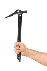 Hand with ice axe