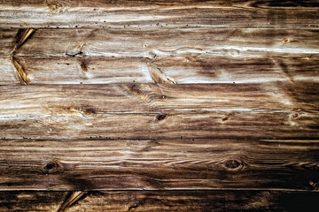 Naklejka premium The old wood texture with natural patterns