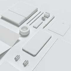 Mockup business template.