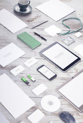 Mockup business template.
