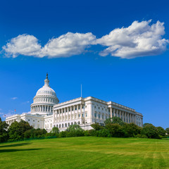 Obraz premium Capitol building Washington DC USA congress