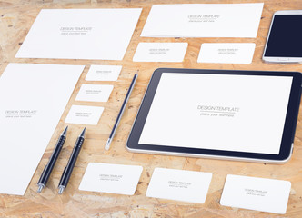 Mockup business template.