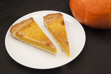 Pikanter Kürbiskuchen – Halloween