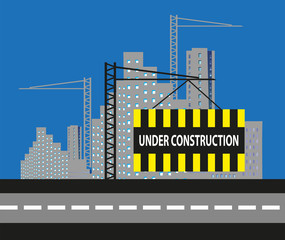 Under Construction background