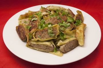 Gebratene Maultaschen