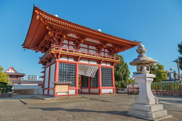 Fototapeta premium Saidaimon gate at Shitennoji Temple in Osaka
