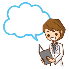 医師　吹き出し