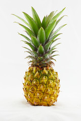 pineapple on white background