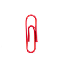 Red paper clip