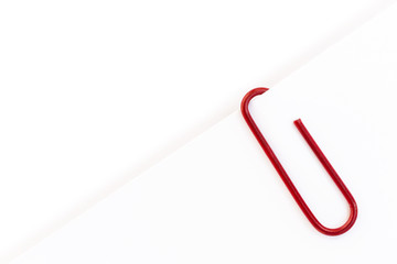 Red paper clip