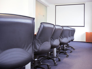 Business meeting room in office