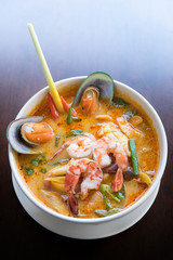 Tom yum soup