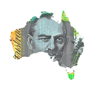 Australian Dollar Map