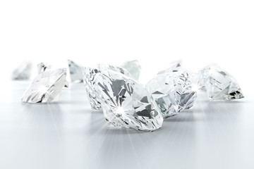 brilliant diamond jewel (high resolution 3D image)