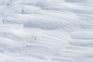 Natural snow background