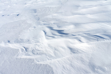 Fototapeta na wymiar Natural snow background