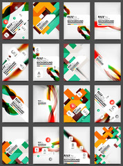 Set of Flyer Templates, Business Web Layouts