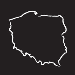 Polska, Kontur polski © milushka