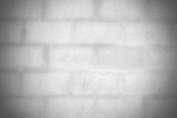 Black and White brick wall background