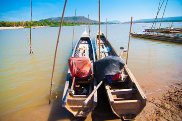 Chiam Mekong River in Thailand.