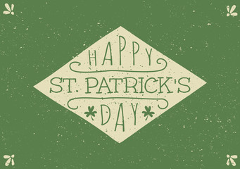 Hand Drawn St. Patrick's Day Card